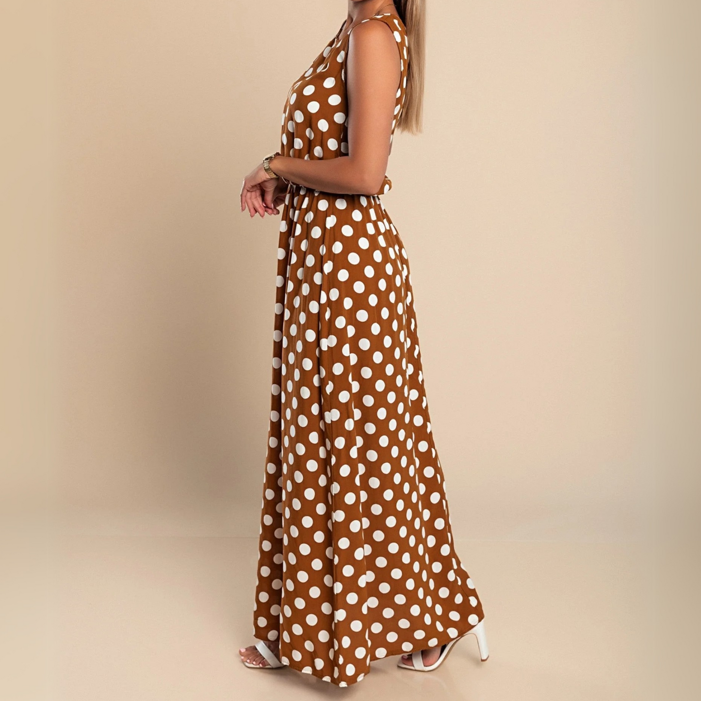 Karen® | Maxikleid mit Polka-Dots