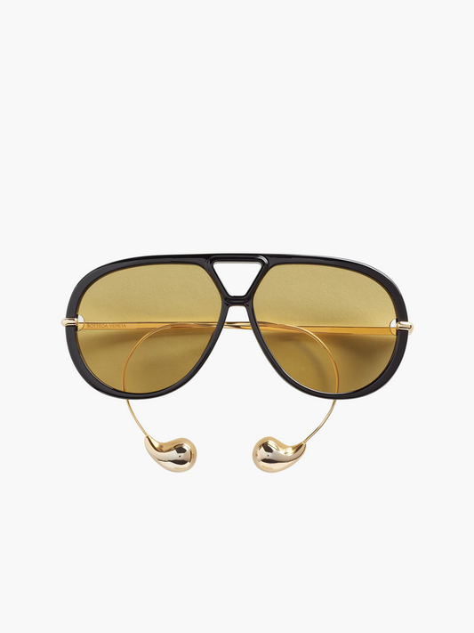 Klassische Retro-Rundsonnenbrille