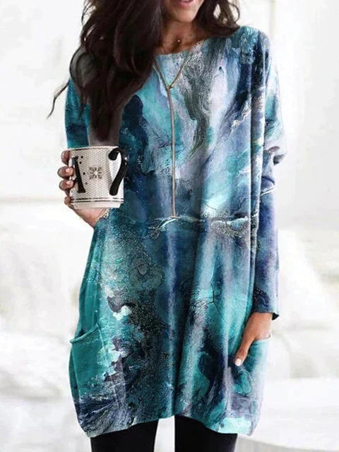 Riva Lefèvre® | Langer Pullover für Frauen