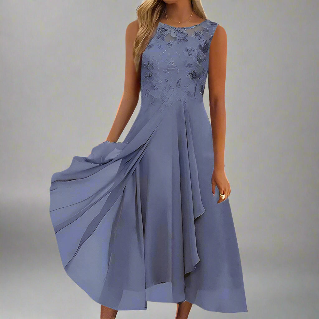 Elegantes Damen Sommerkleid - Atmungsaktiv, Femininer Schnitt, Ideal für Partys