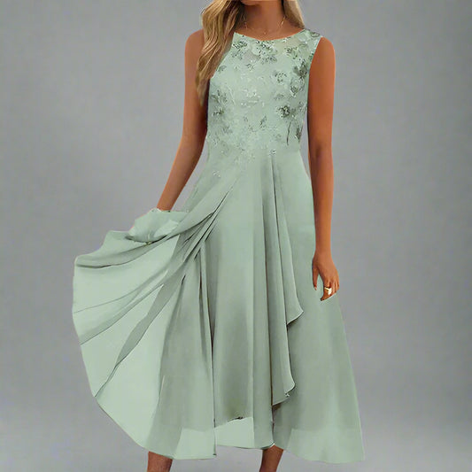 Elegantes Damen Sommerkleid - Atmungsaktiv, Femininer Schnitt, Ideal für Partys