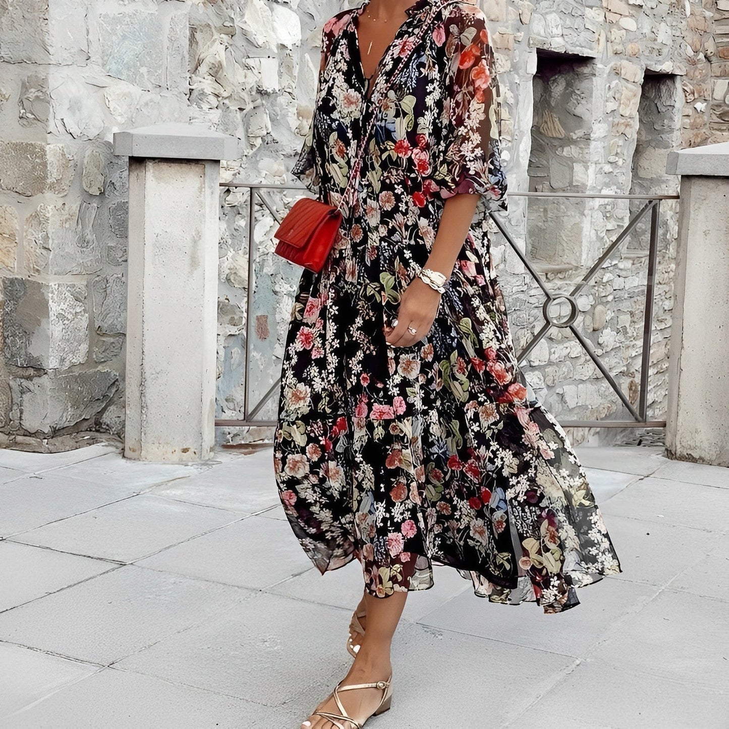 Léa Blanchet® | Elegantes Sommerkleid