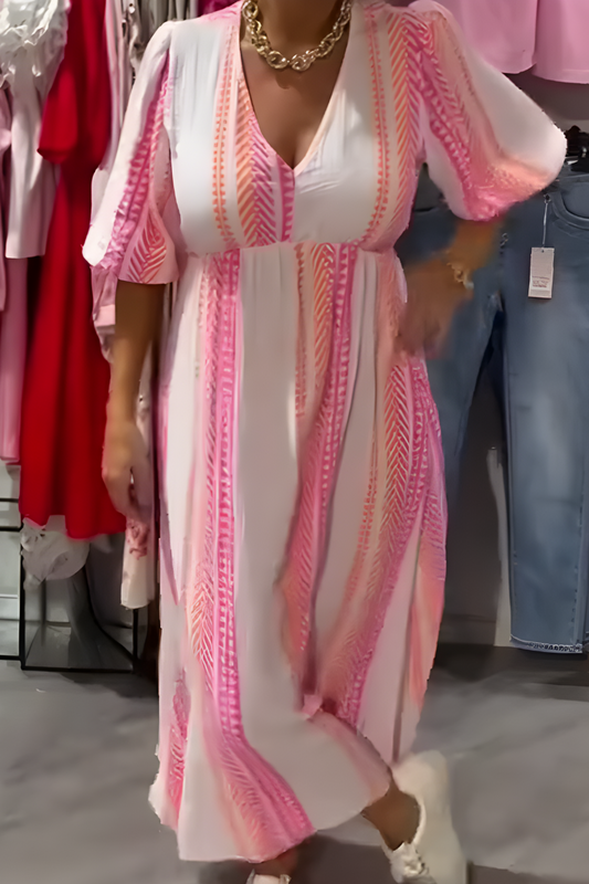 Luftiges Leinen-Sommerkleid
