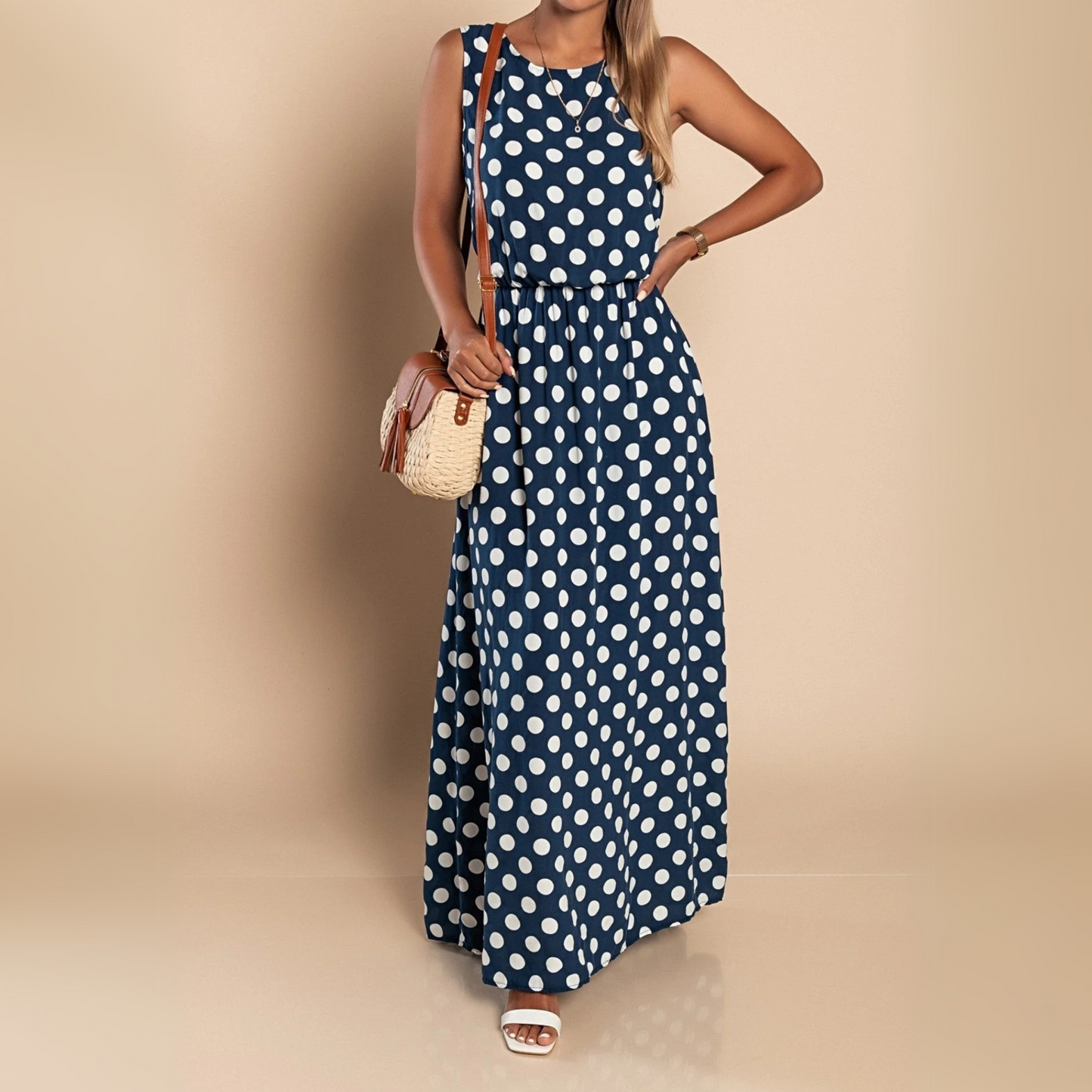 Karen® | Maxikleid mit Polka-Dots