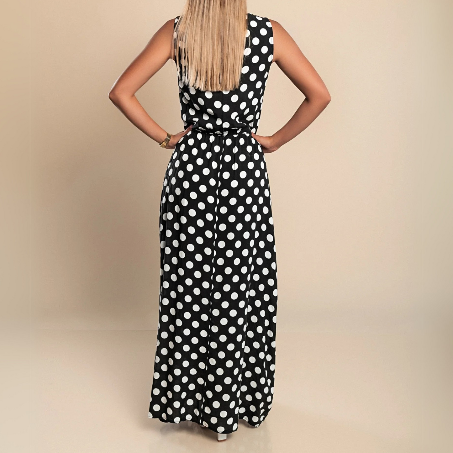 Karen® | Maxikleid mit Polka-Dots