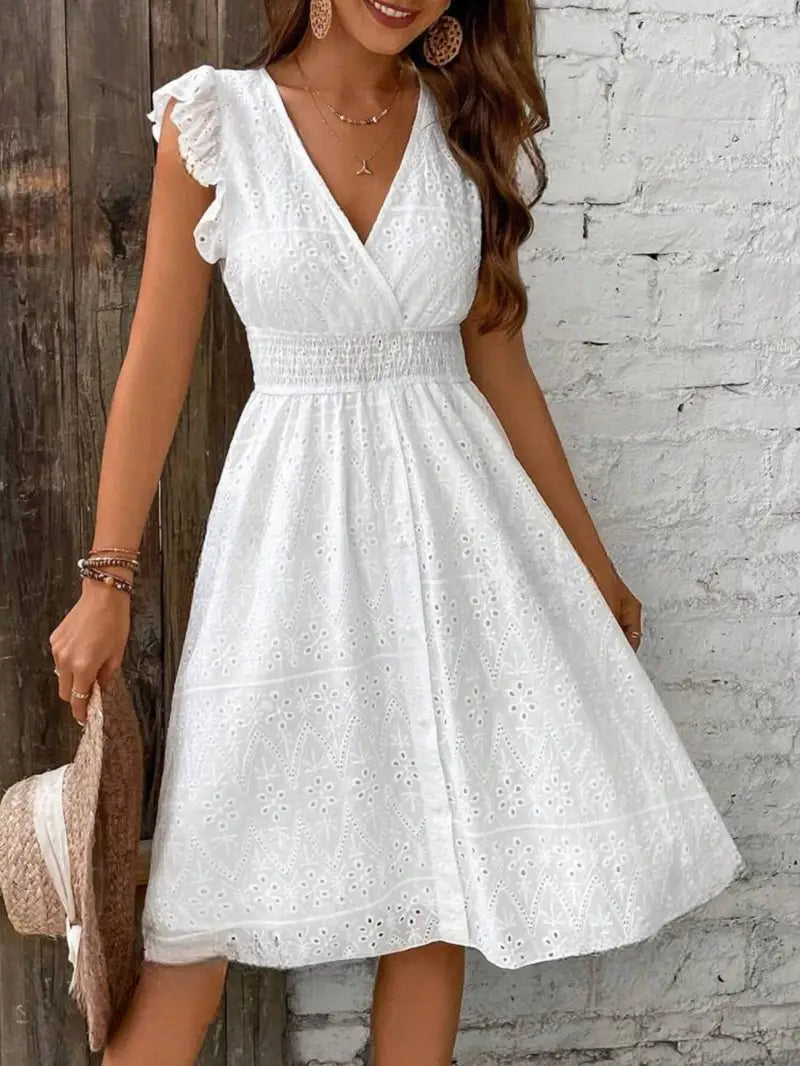 Kleid mit Fledermausärmeln