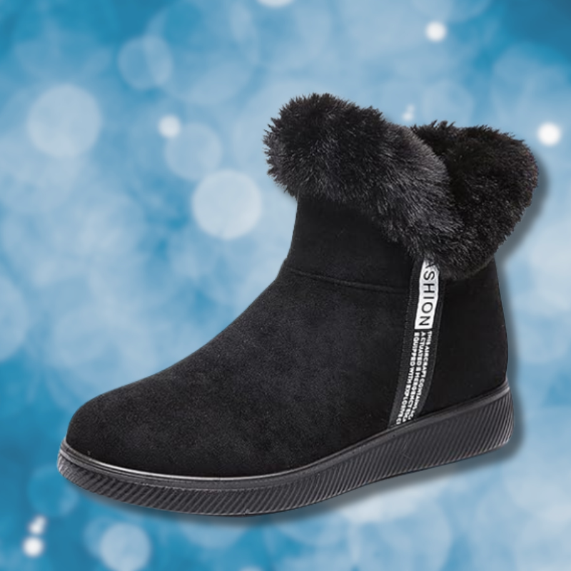 Therese® | Modische Schneestiefel mit Kunstfellfutter