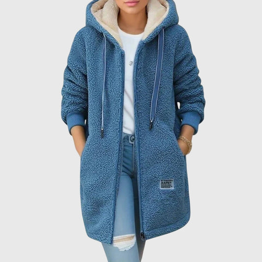 Gemütliche lässige Fleecejacke für den Alltag