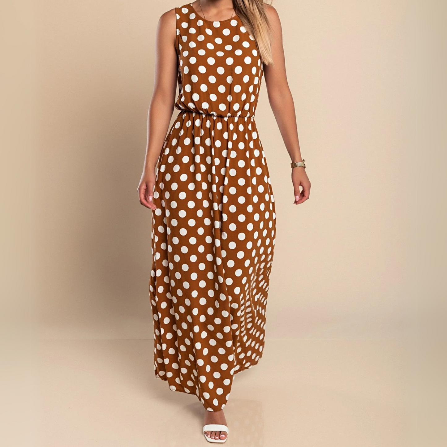 Karen® | Maxikleid mit Polka-Dots
