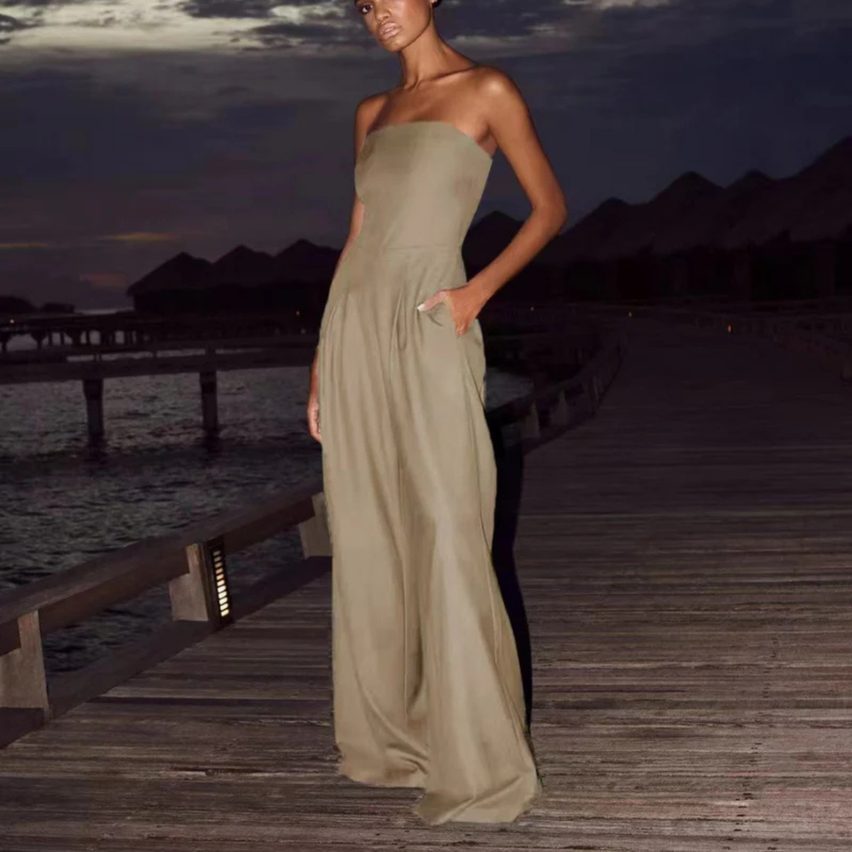 Schmeichelhafter stilvoller Jumpsuit für Damen