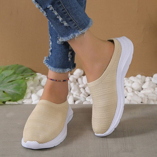 Orthopädische Slip-On Turnschuhe für Damen mit Komfortsohle