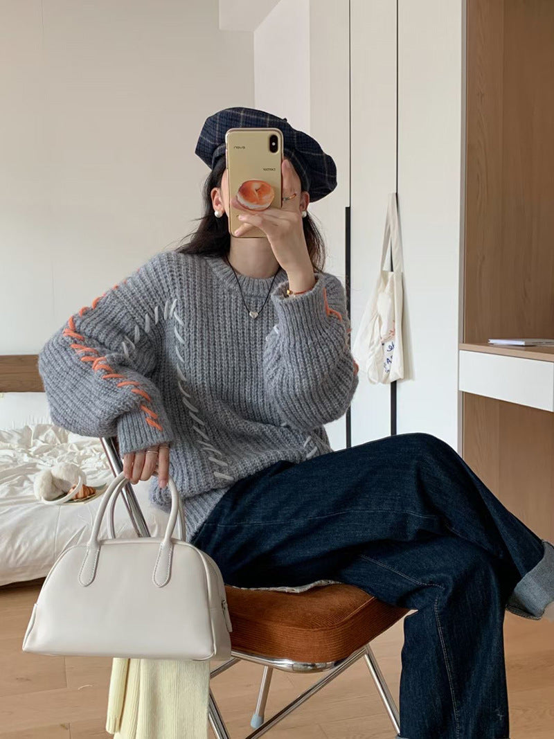 Salem® | Modischer Pullover mit Kordelzug