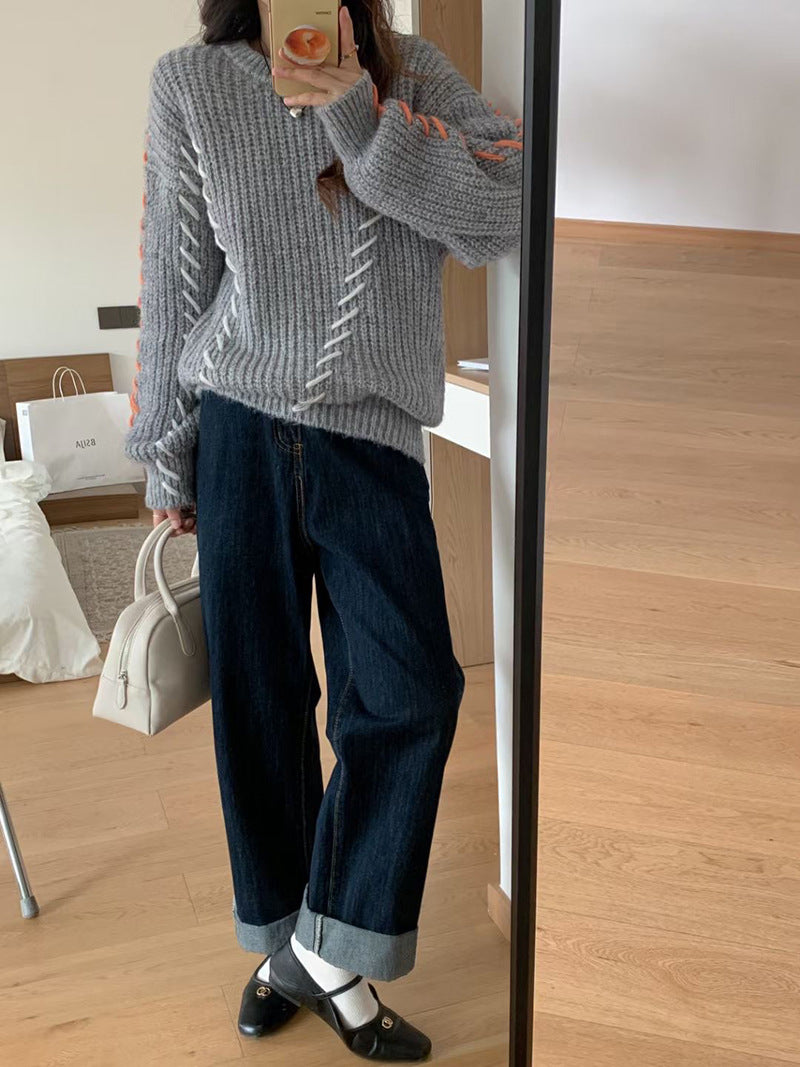 Salem® | Modischer Pullover mit Kordelzug