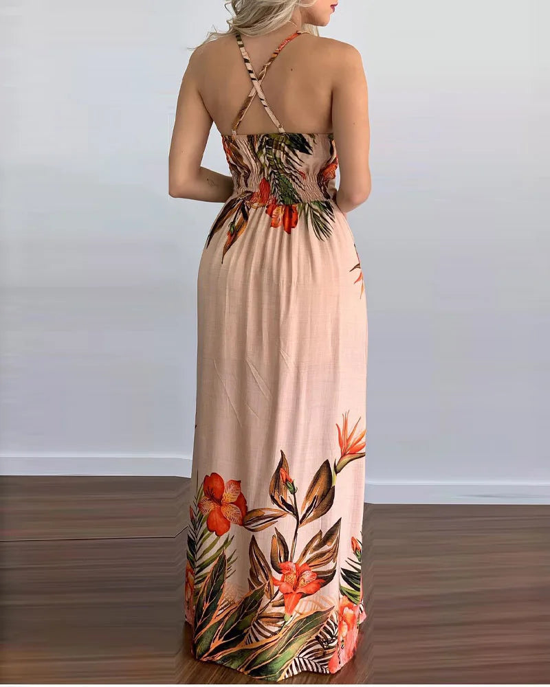 Alice Leroy® | Elegantes Kleid mit Spaghetti-Trägern
