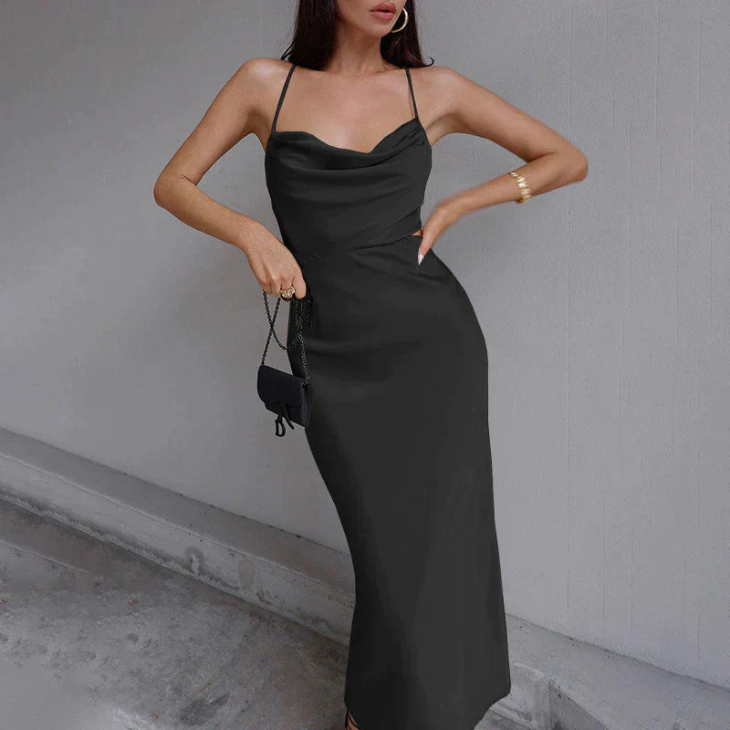 Léa Blanchet® | Modisches Midikleid Elegantes