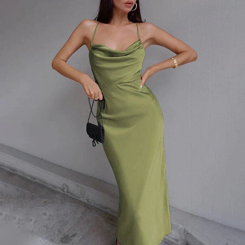 Léa Blanchet® | Modisches Midikleid Elegantes