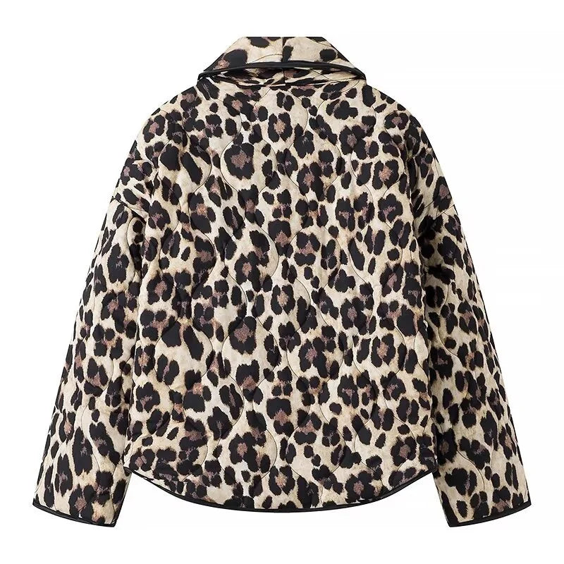 Emily® I Jacke aus Baumwolle mit Leopardenmuster