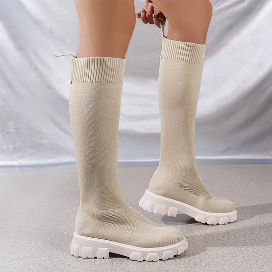 Nele ® I Stretch-Sockenstiefel in Knöchelhöhe