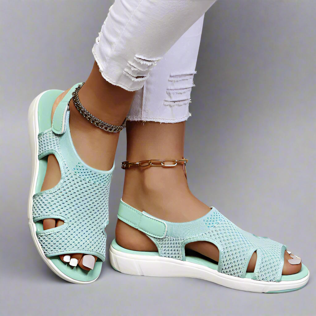 Bequeme Orthopädische Damen-Sandalen für den Sommer mit Stützfunktion