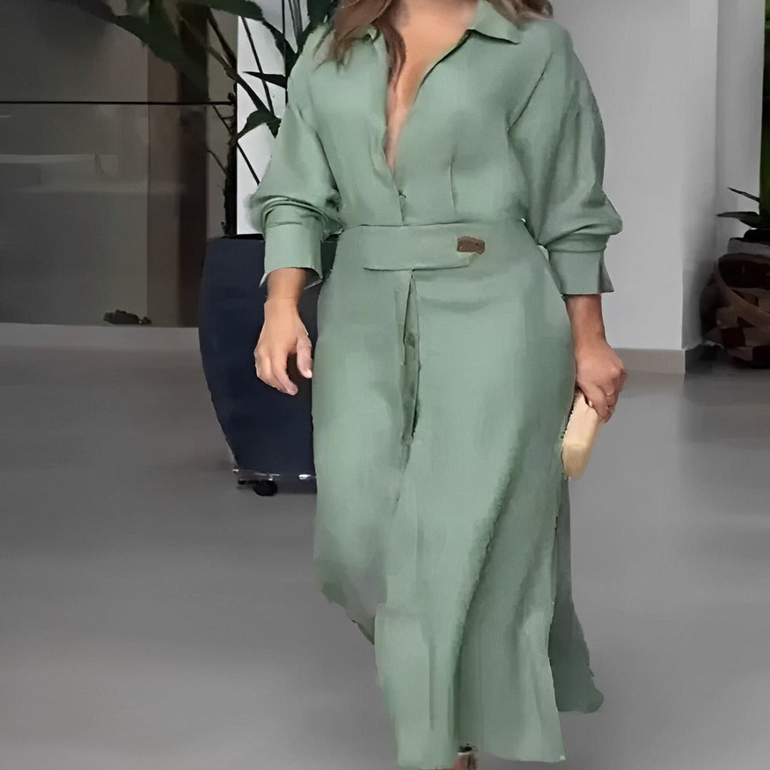 Fleur Rousse® | Kleid mit seitlichen Taschen
