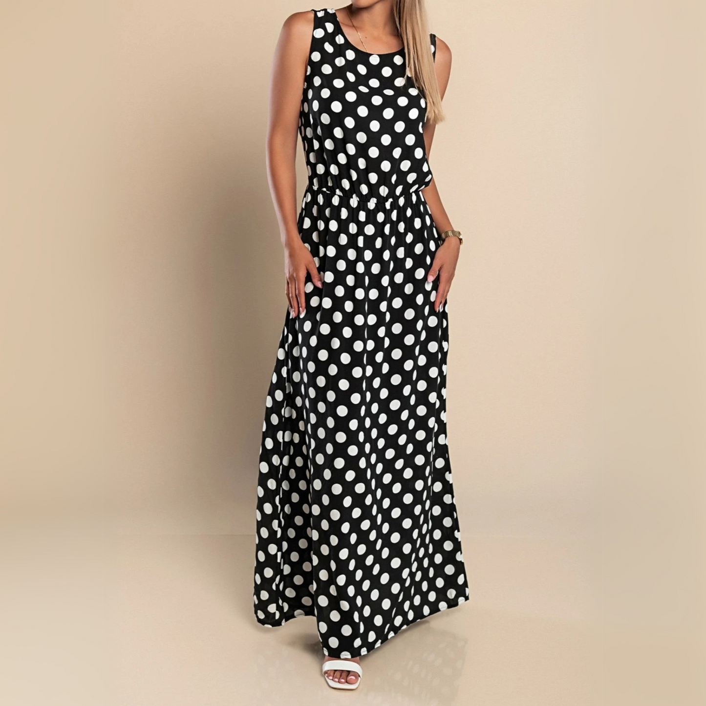 Karen® | Maxikleid mit Polka-Dots