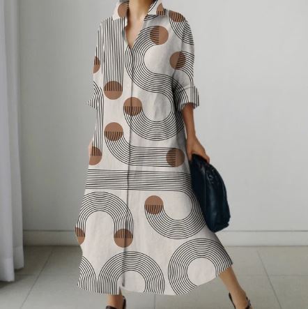 Fleur Rousse® | Elegantens Hemdkleid für Damen