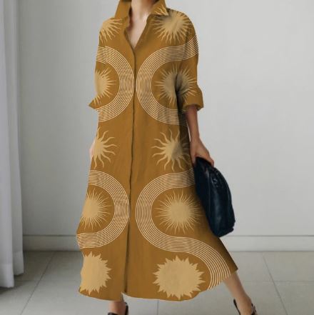 Fleur Rousse® | Elegantens Hemdkleid für Damen