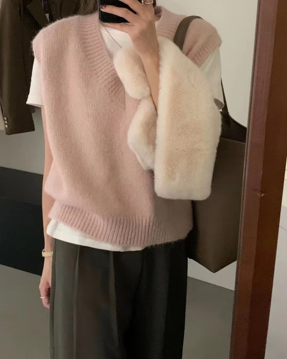 Stylische ärmellose Weste