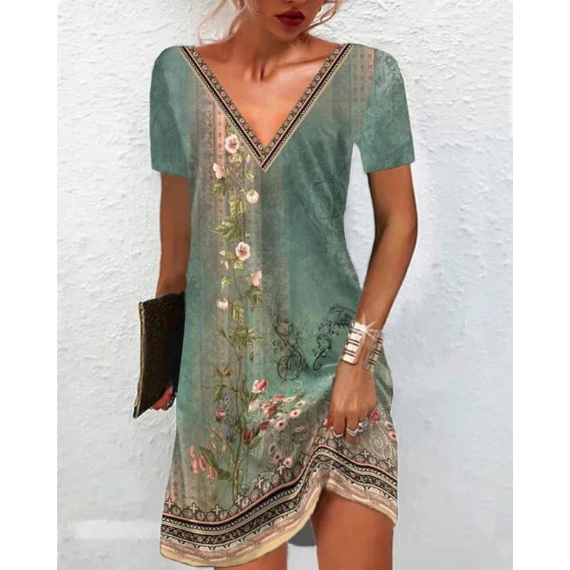 Marianne® I Verspieltes Retro-Blumenkleid für Frühling und Sommer