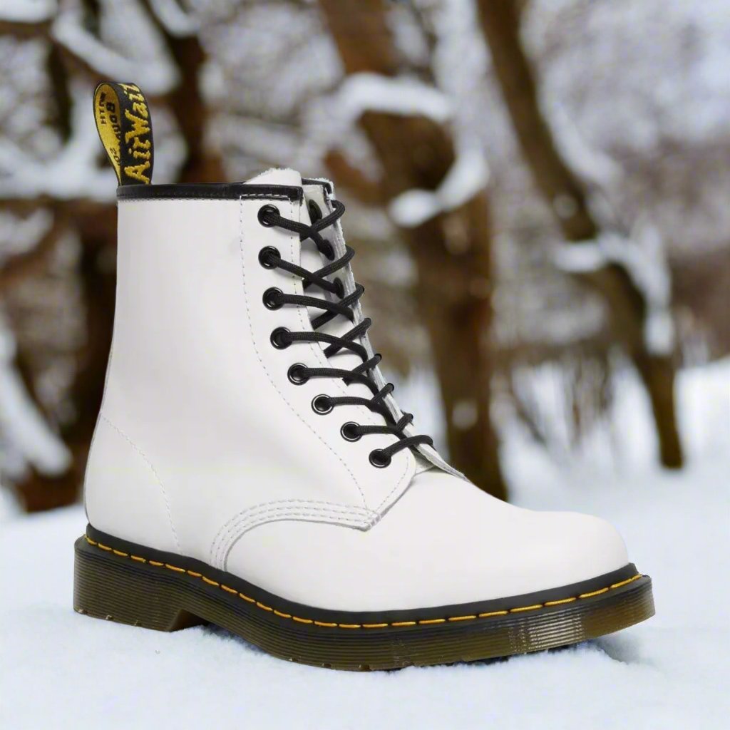 Klassische elegante Schnürstiefel aus Leder
