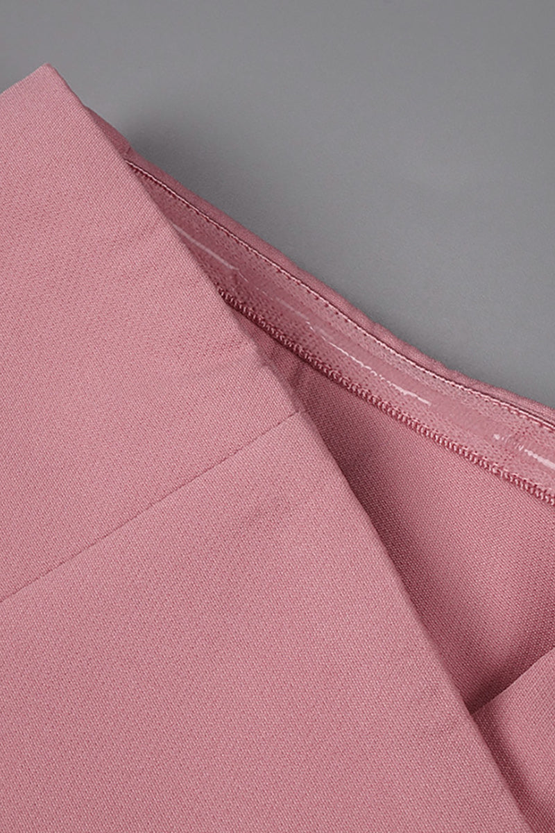 Midi-Kleid mit einer Schulter und Schleifendetail