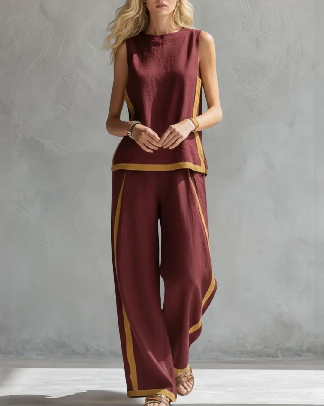 Elegantes Damen-Zweiteiler-Set