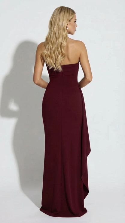 Elegantes Cora Maxikleid für Damen mit fließender Silhouette