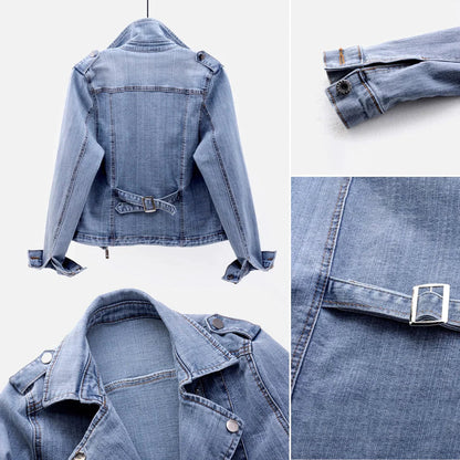 Klassische Jeansjacke mit zeitlosem Fusion-Stil