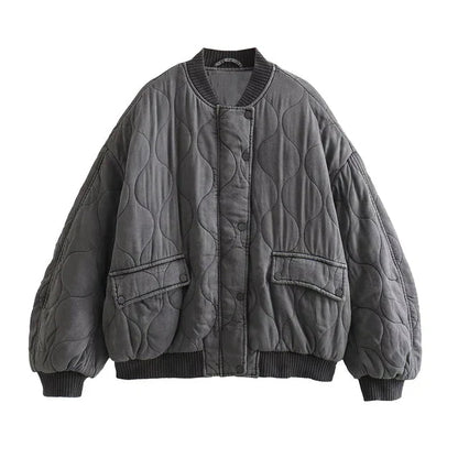 Moderne gesteppte Winterjacke für Damen