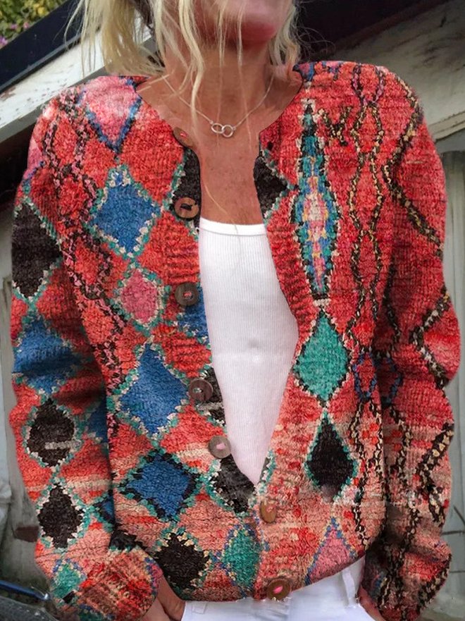 Gemütlicher Strickcardigan zum Schichten