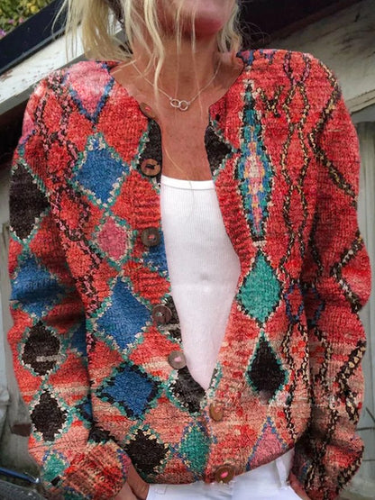 Gemütlicher Strickcardigan zum Schichten