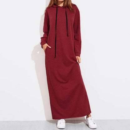 Jonas® | Lässiges Maxi-Kleid mit Kapuze