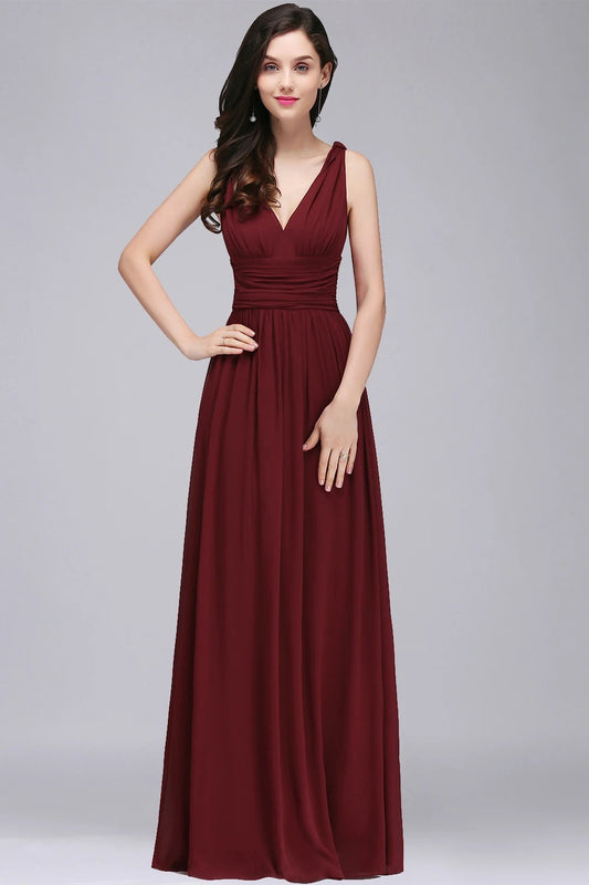 Viktoria® | Elegantes Abendkleid mit V-Ausschnitt