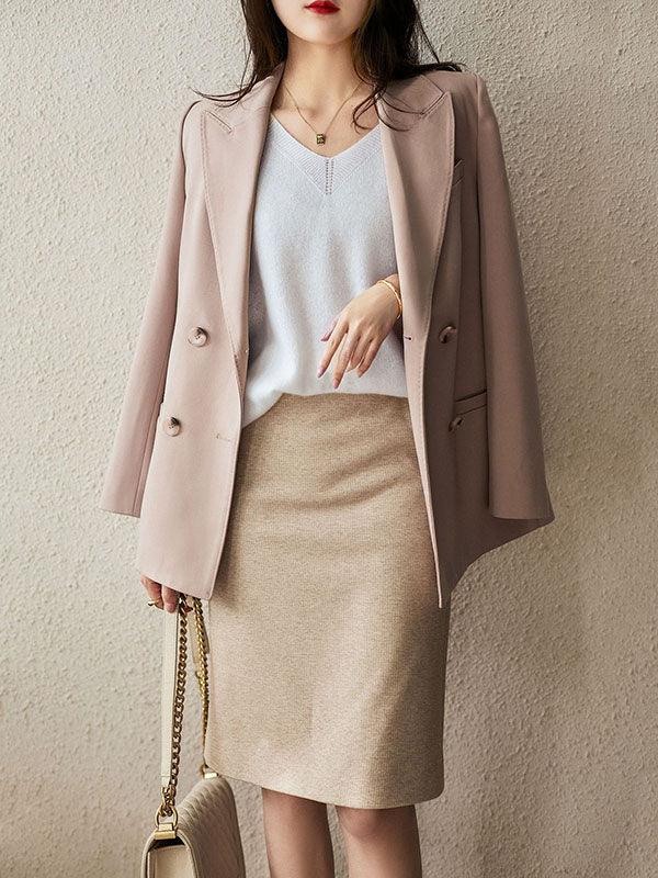 Luxuriöser weicher Kaschmir-V-Ausschnitt-Pullover für Damen
