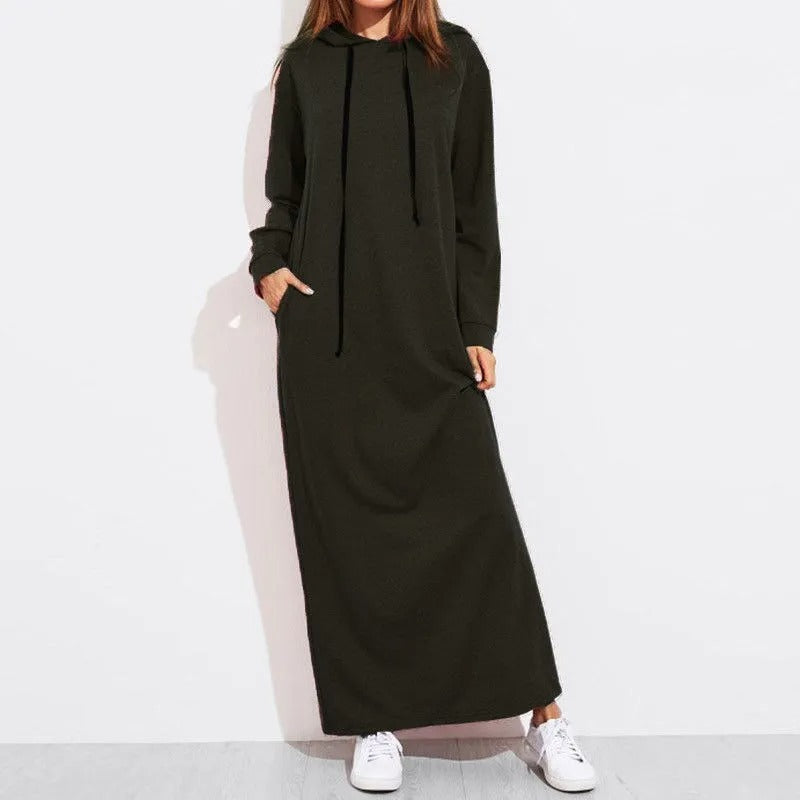 Jonas® | Lässiges Maxi-Kleid mit Kapuze