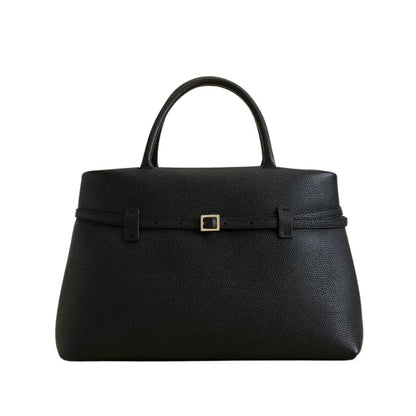 Klassische Leder-Schultertasche