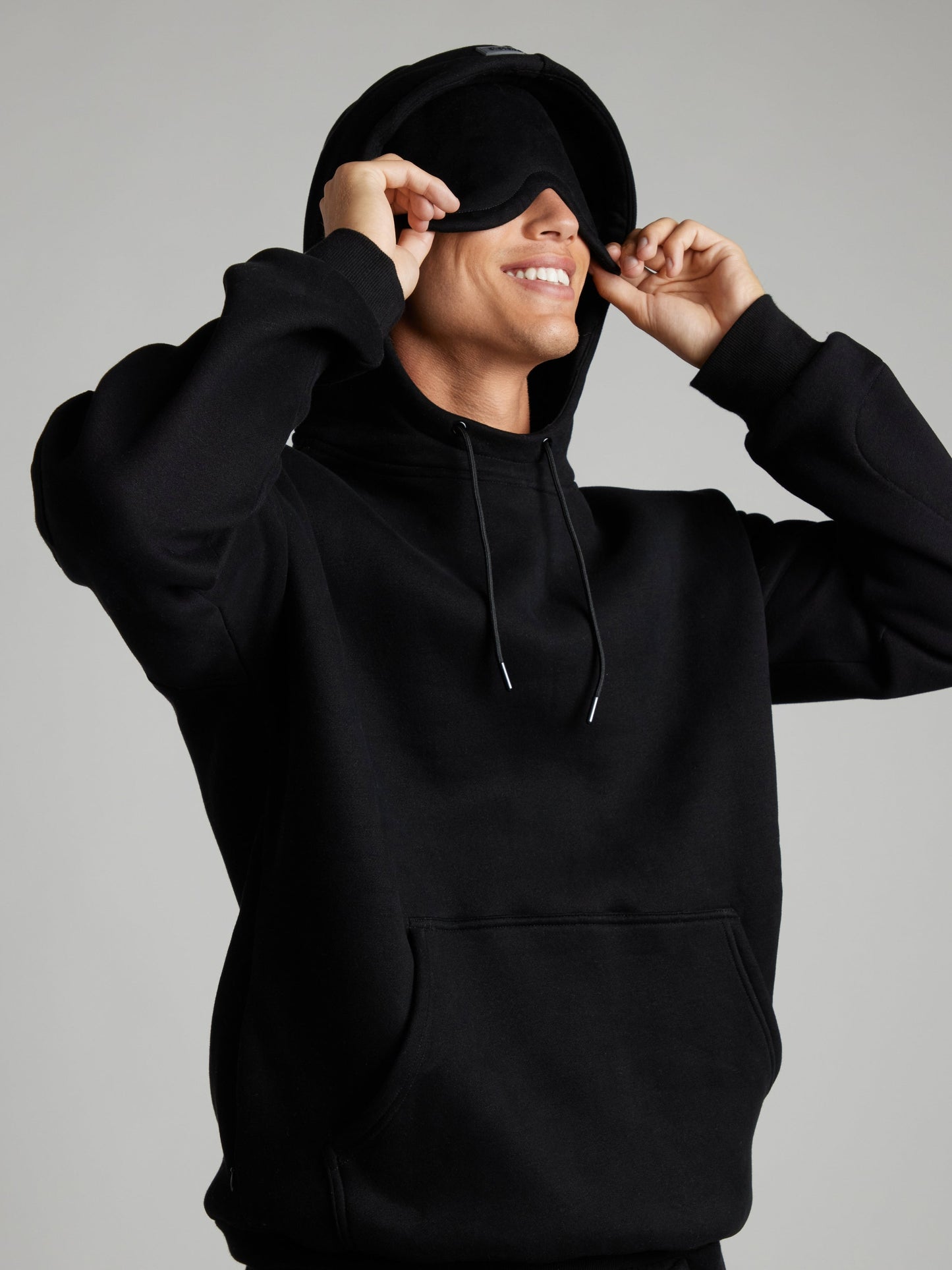 Gemütlicher Reise-Hoodie mit Flugmodus-Grafik