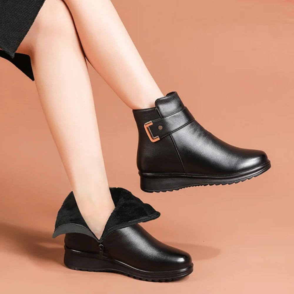 Bequeme orthopädische Knöchelstiefel für den täglichen Halt