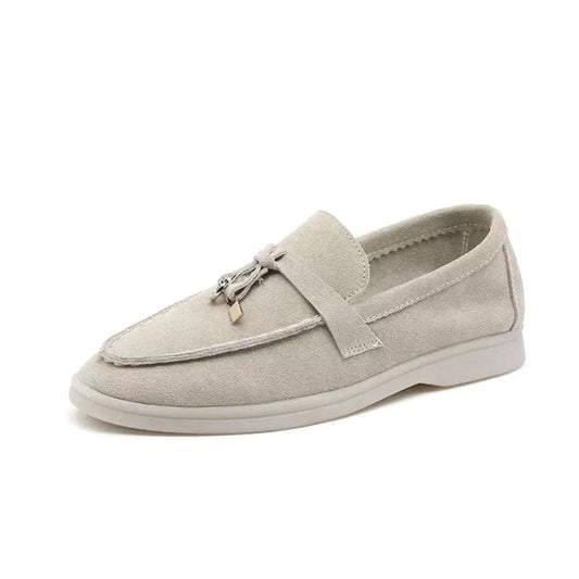 Schicke Lederloafer mit Schnallendetail