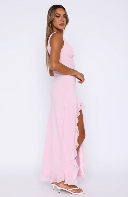 Noelle Damen Elegantes Maxikleid
