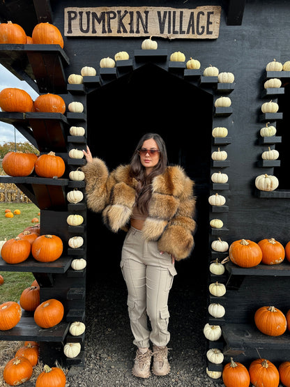 Schicker Bubble Mini-Mantel für gemütliche stylische Lagen