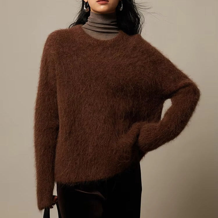 Alpaka-Mischpullover – Gemütlicher Alltagsstil