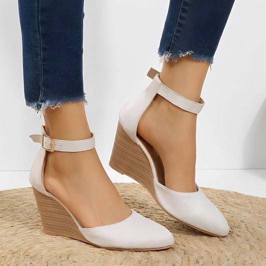 Damen Sandalen mit spitzem Zehenbereich Elegante moderne Sommerschuhe