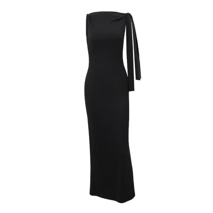 Viktoria® | Elegantes One-Shoulder-Kleid mit Schleifendetail